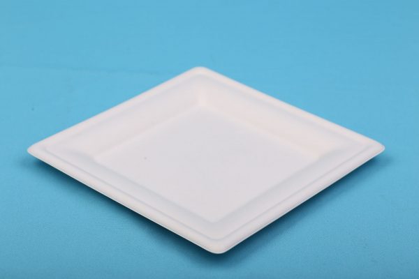 Papír szögletes tányér